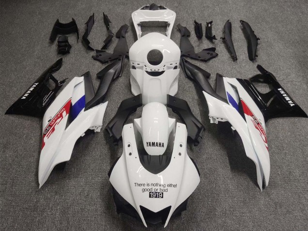 2019-2021 Yamaha YZF R3/R25 Motorcycle Fairings - White Red Blue Black Carbon Fiber 1919 Australia