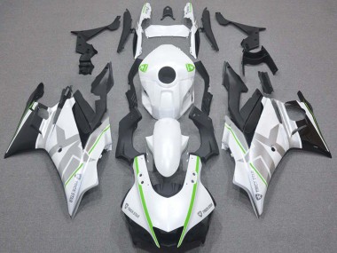 Affordable 2019-2021 Yamaha YZF R3/R25 Motorcycle Fairings - White Green Silver Black Australia