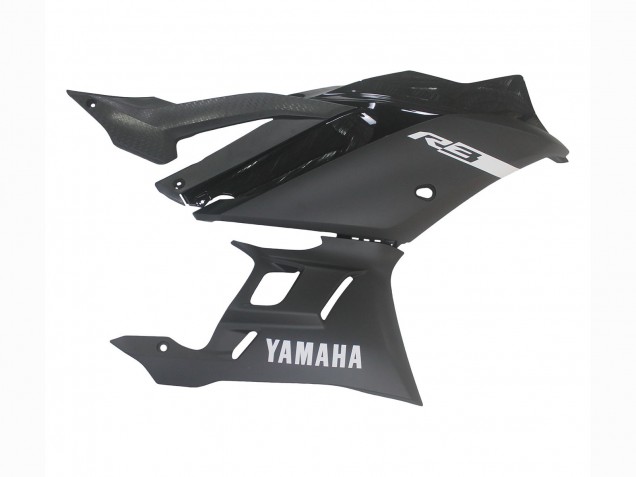 2019-2021 Yamaha YZF R3/R25 Motorcycle Fairings - Matte Black Silver Australia