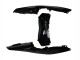 2019-2021 Yamaha YZF R3/R25 Motorcycle Fairings - Glossy Black White Australia