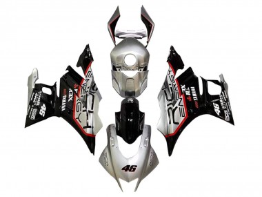 Affordable 2019-2021 Yamaha YZF R3/R25 Motorcycle Fairings - Silver Red Black 46 Australia