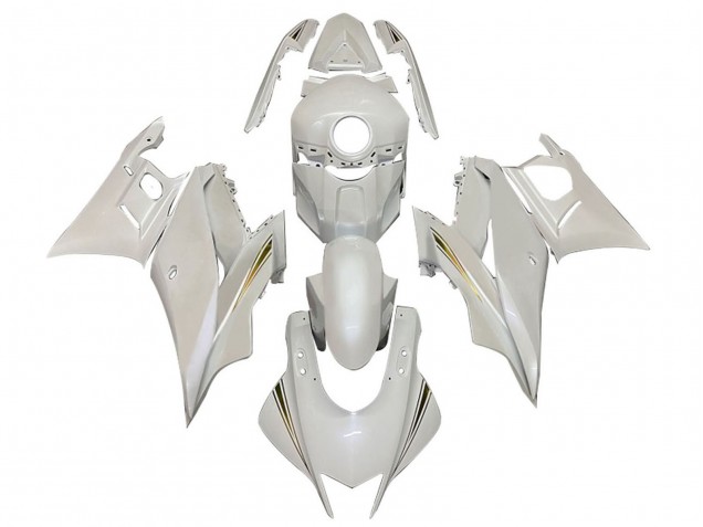 2019-2021 Yamaha YZF R3/R25 Motorcycle Fairings - White Gold Australia