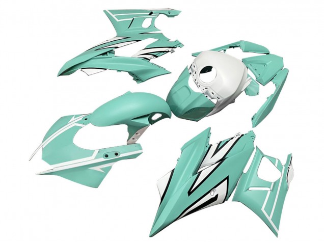 2019-2021 Yamaha YZF R3/R25 Motorcycle Fairings - Light Green White Black Australia
