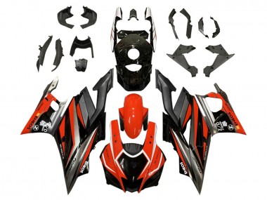 Affordable 2019-2021 Yamaha YZF R3/R25 Motorcycle Fairings - Red Grey Black ENEOS Australia