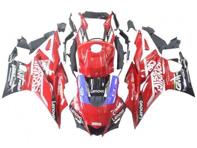 2019-2021 Yamaha YZF R3/R25 Motorcycle Fairings - Red Purple Black Valsir Lenovo Australia
