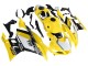 2019-2021 Yamaha YZF R3/R25 Motorcycle Fairings - Yellow White Black Stripe Australia