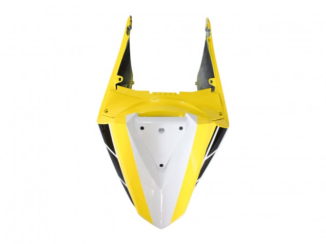 2019-2021 Yamaha YZF R3/R25 Motorcycle Fairings - Yellow White Black Stripe Australia