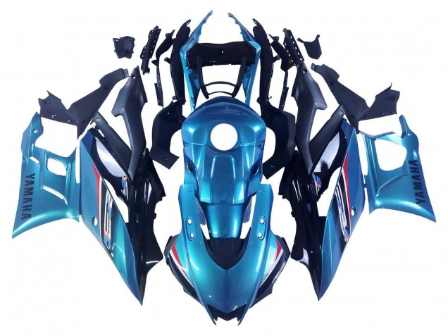 2022-2024 Yamaha YZF R3/R25 Motorcycle Fairing - Blue White Red Black Australia