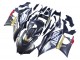 2022-2024 Yamaha YZF R3/R25 Motorcycle Fairings - Black Carbon Fiber Style Gold Red ABBOT Australia