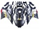 2022-2024 Yamaha YZF R3/R25 Motorcycle Fairings - Black Carbon Fiber Style Gold Red ABBOT Australia