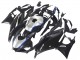 2022-2024 Yamaha YZF R3/R25 Motorcycle Fairings - Black Carbon Fiber Style Silver Blue Australia