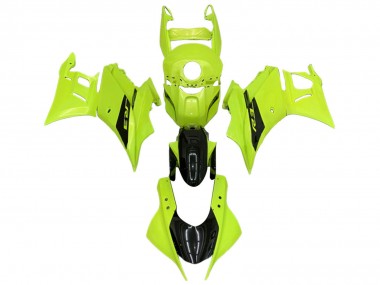 Affordable 2022-2024 Yamaha YZF R3/R25 Motorcycle Fairings - Neon Green Glossy Black Australia