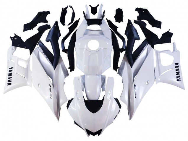 2022-2024 Yamaha YZF R3/R25 Motorcycle Fairings - White Australia