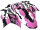 2022-2024 Yamaha YZF R3/R25 Motorcycle Fairings - Pink Glossy Black Monster Australia