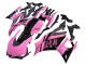 2022-2024 Yamaha YZF R3/R25 Motorcycle Fairings - Pink Glossy Black Monster Australia