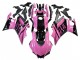 2022-2024 Yamaha YZF R3/R25 Motorcycle Fairings - Pink Glossy Black Monster Australia