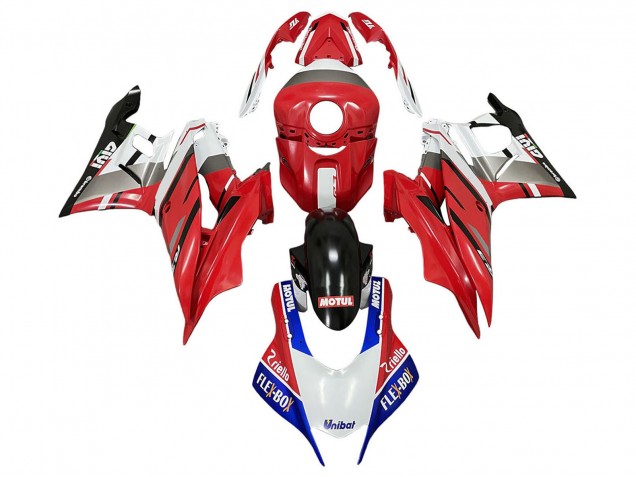 2022-2024 Yamaha YZF R3/R25 Motorcycle Fairings - White Red Blue Black Motul Flex Box Givi Unubat Australia