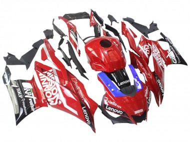 Affordable 2022-2024 Yamaha YZF R3/R25 Motorcycle Fairings - Red Blue Black Lenovo Valsir Australia