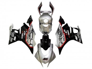 Affordable 2022-2024 Yamaha YZF R3/R25 Motorcycle Fairings - Silver Red Black 46 Australia