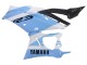 2022-2024 Yamaha YZF R3/R25 Motorcycle Fairings - White Light Blue Australia