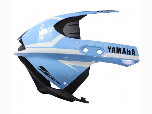 2022-2024 Yamaha YZF R3/R25 Motorcycle Fairings - White Light Blue Australia
