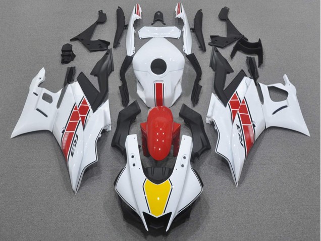 2022-2024 Yamaha YZF R3/R25 Motorcycle Fairings - White Red Yellow Black Australia