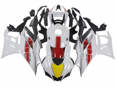 Affordable 2022-2024 Yamaha YZF R3/R25 Motorcycle Fairings - White Red Yellow Black Australia