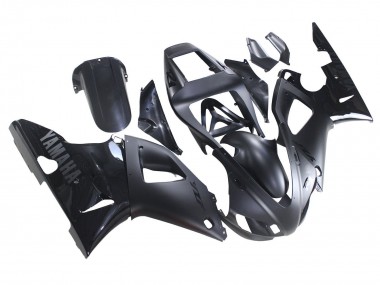 Affordable 1998-1999 Yamaha YZF 1000 R1 Motorcycle Fairings - Matte Black Glossy Black Australia