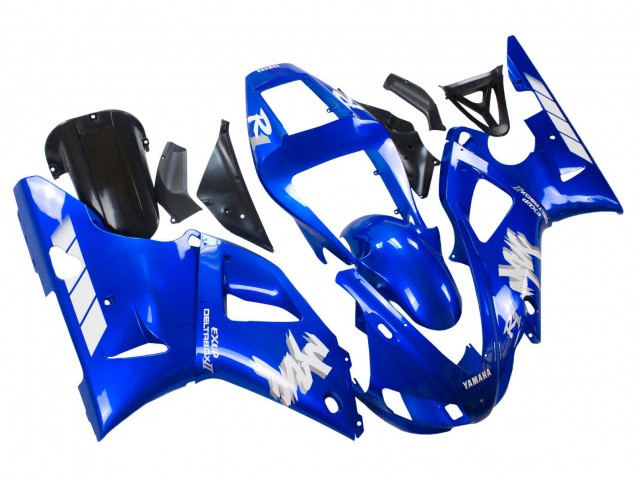 1998-1999 Yamaha YZF 1000 R1 Motorcycle Fairings - Blue White Australia