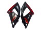 1998-1999 Yamaha YZF 1000 R1 Motorcycle Fairings - Glossy Black Red Australia
