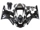 2000-2001 Yamaha YZF 1000 R1 Motorcycle Fairings - Glossy Black White Monster Motul Australia