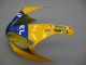 2000-2001 Yamaha YZF 1000 R1 Motorcycle Fairings - White Yellow Blue Motul Camel Australia