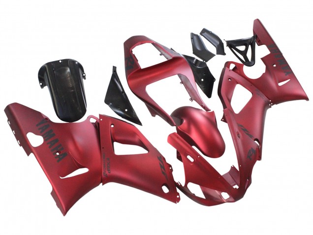 2000-2001 Yamaha YZF 1000 R1 Motorcycle Fairings - Matte Red Australia