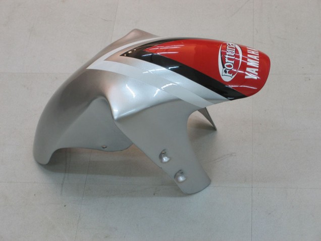 2000-2001 Yamaha YZF 1000 R1 Motorcycle Fairings - Silver Red Fortuna Motul Australia