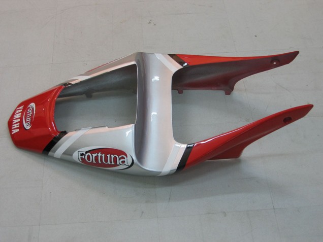 2000-2001 Yamaha YZF 1000 R1 Motorcycle Fairings - Silver Red Fortuna Motul Australia