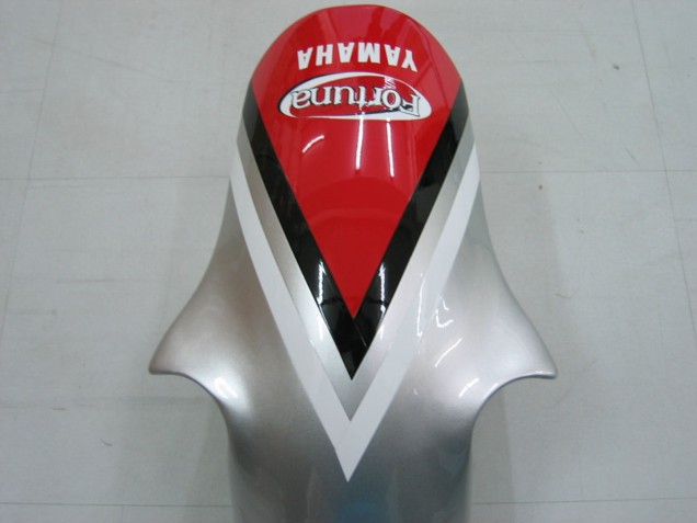 2000-2001 Yamaha YZF 1000 R1 Motorcycle Fairings - Silver Red Fortuna Motul Australia