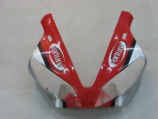 2000-2001 Yamaha YZF 1000 R1 Motorcycle Fairings - Silver Red Fortuna Motul Australia