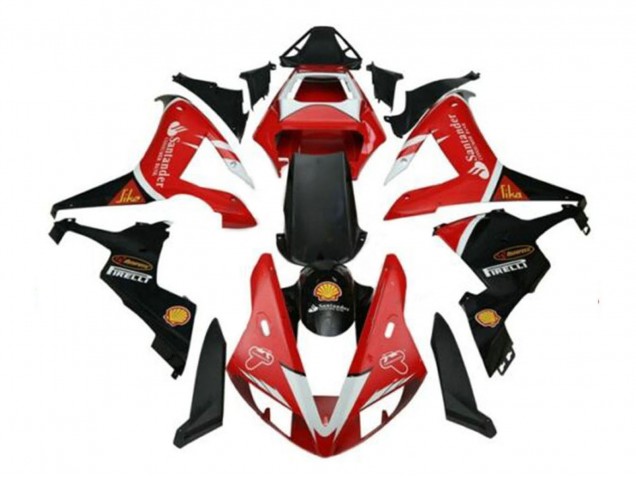 2002-2003 Yamaha YZF 1000 R1 Motorcycle Fairings - Red Silver Black Santander Australia