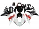 2002-2003 Yamaha YZF 1000 R1 Motorcycle Fairings - White Red Black Castrol Australia