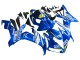 2004-2006 Yamaha YZF 1000 R1 Motorcycle Fairings - Blue White Yellow Motul Gauloises 46 Australia