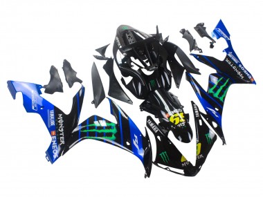 Affordable 2004-2006 Yamaha YZF 1000 R1 Motorcycle Fairings - Blue Black Yellow Green Monster Yamalube ENEOS 69 Australia