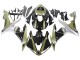2004-2006 Yamaha YZF 1000 R1 Motorcycle Fairings - Light Gold White Glossy Black Australia