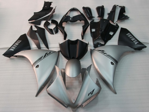 2009-2011 Yamaha YZF 1000 R1 Motorcycle Fairing - Silver Black Australia