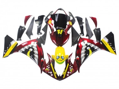 Affordable 2009-2011 Yamaha YZF 1000 R1 Motorcycle Fairings - Red Yellow Black Shark 46 Australia