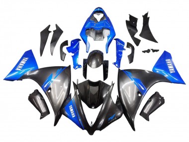 Affordable 2012-2014 Yamaha YZF 1000 R1 Motorcycle Fairings - Blue Glossy Black Australia