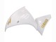 2012-2014 Yamaha YZF 1000 R1 Motorcycle Fairings - White Gold Decals Australia