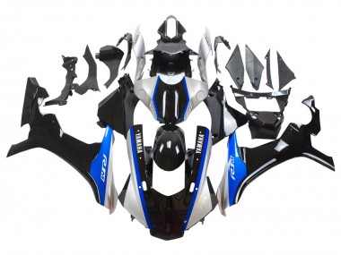 Affordable 2015-2019 Yamaha YZF 1000 R1 Motorcycle Fairings - Silver Blue Glossy Black Australia
