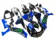 2020-2025 Yamaha YZF 1000 R1 Motorcycle Fairings - Blue Black Green Black ENEOS Monster Australia