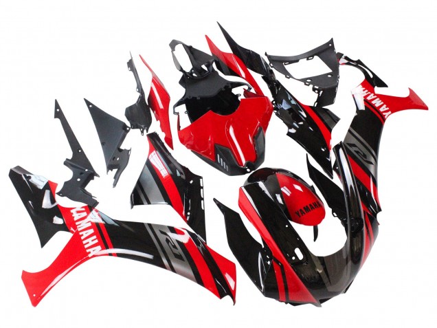 2020-2025 Yamaha YZF 1000 R1 Motorcycle Fairings - Red Silver Black Australia