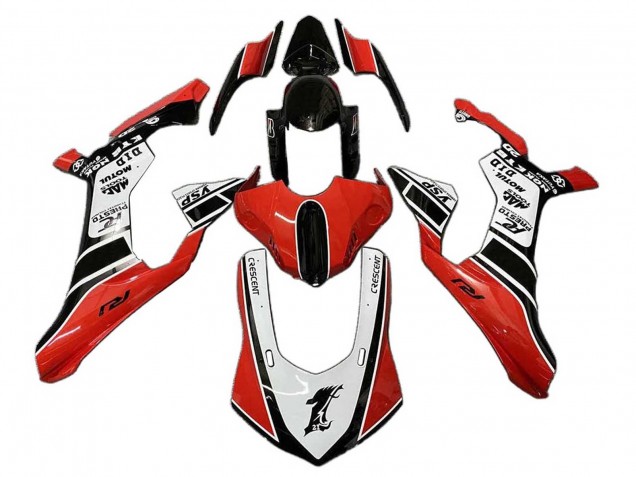 2020-2025 Yamaha YZF 1000 R1 Motorcycle Fairing - White Red Black Australia
